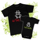 Camiseta PAPA DE TAL PALO + Body beb TAL ASTILLA BC