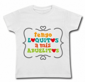 Camiseta TENGO LOQUITOS A MIS ABUELITOS WC