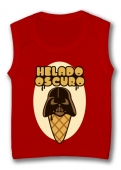 Camiseta sin mangas HELADO OSCURO TR.