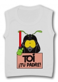 Camiseta sin mangas TO� !TU PADRE! TW.