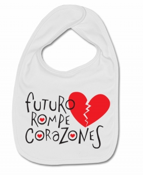 Babero FUTURO ROMPE CORAZONES W. 