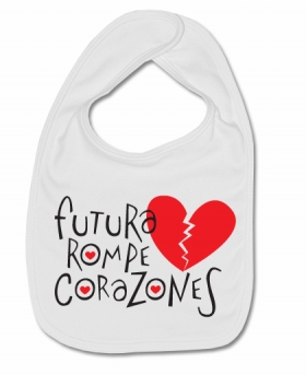 Babero FUTURA ROMPE CORAZONES W. 