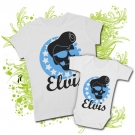 Camiseta MAMA ELVIS SKULL + BODY ELVIS SKULL WC