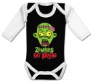 Body beb� ZOMBIES EAT BRAINS BBL