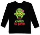 Camiseta ZOMBIES EAT BRAINS BL