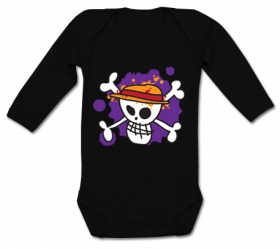 Body beb&eacute; JOLLY ROGER PAINT BL