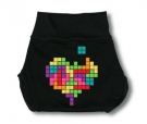 Ranita cubre pa�ales TETRIS CORAZON B.