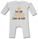 Pijama SOY UN JEDI COMO MI PAPI W.