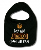 Babero SOY UN JEDI COMO MI PAPI B.