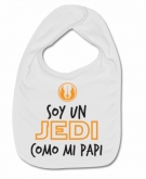 Babero SOY UN JEDI COMO MI PAPI W.