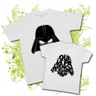 Camiseta PAPA DARTH VADER + Camiseta QUE LA PACIENCIA TE ACOMPA�E PAPI WC