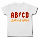 Camiseta AB/CD LEARN & GROW (Aprender & Leer) WC