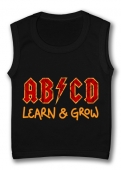 Camiseta sin mangas AB/CD LEARN & GROW (Aprender & Leer) TB.