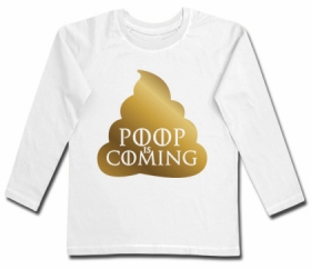 Camiseta POOP IS COMING WL