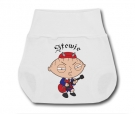 Ranita cubre pa�ales STEWIE ANGUS YOUNG W.