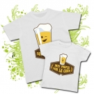 Camiseta pap� SOY LA CA�A + Camiseta MIS PAPIS SON LA CA�A WC