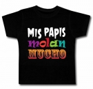 Camiseta MIS PAPIS MOLAN MUCHO BC