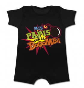 Pijama manga corta MIS PAPIS SON LA BOMBA B