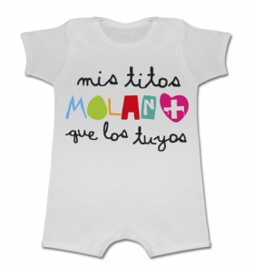 Pijama manga corta MIS TITOS MOLAN + QUE LOS TUYOS W