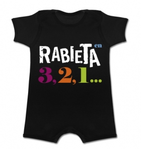 Pijama manga corta RABIETA EN 3, 2, 1....B