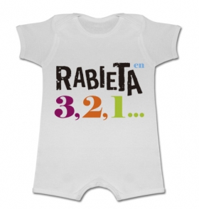Pijama manga corta RABIETA EN 3, 2, 1.... W