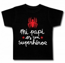 Camiseta MI PAPI ES UN SUPERH�ROE (Spider) BC
