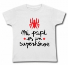 Camiseta MI PAPI ES UN SUPERH�ROE (Spider) WC