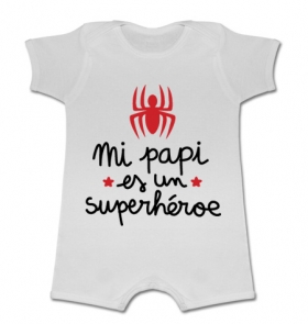 Pijama manga corta MI PAPI ES UN SUPERH&Eacute;ROE (Spider) W