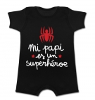 Pijama manga corta MI PAPI ES UN SUPERH�ROE (Spider) B
