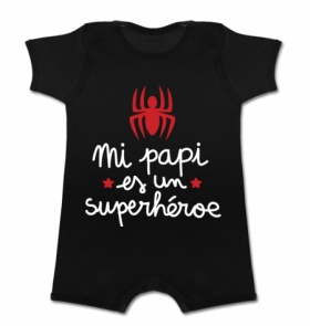 Pijama manga corta MI PAPI ES UN SUPERH&Eacute;ROE (Spider) B