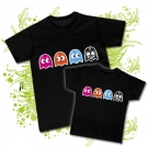 Camiseta PAPA STAR PACMAN + Camiseta NI�OS STAR PACMNAN BC