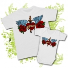 Camiseta PAPA TATTOO LOVE + Body TATTOO LOVE WC