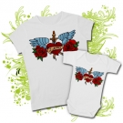 Camiseta MAMA TATTOO LOVE + Body TATTOO LOVE WC