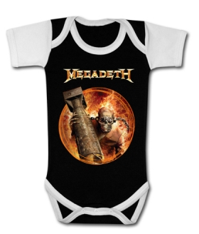 Body beb&eacute; MEGADETH APOCALIPSIS BBC