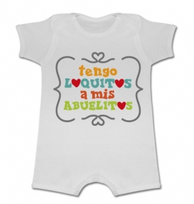 Pijama manga corta TENGO LOQUITOS A MIS ABUELITOS W