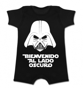 Pijama manga corta BIENVENIDO AL LADO OSCURO B
