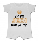 Pijama manga corta SOY UN JEDI COMO MI PAPI W