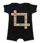 Pijama manga corta SCRABLE B