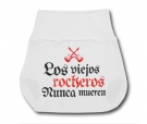 Ranita cubre pa�ales LOS VIEJOS ROCKEROS NUNCA MUEREN W.