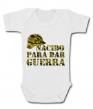 Body NACIDO PARA DAR GUERRA WC