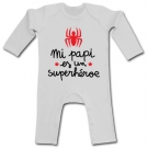 Pijama MI PAPI ES UN SUPERHEROE (SPIDER) WL
