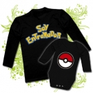 Camiseta PAPA SOY ENTRENADOR + Body POKEMON BL