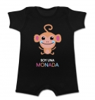 Pijama manga corta SOY UNA MONADA BC