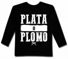 Camiseta PLATA O PLOMO BL