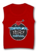 Camiseta sin mangas TERROR DE LAS NENAS (Coraz�n) TR