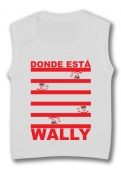 Camiseta sin mangas DONDE EST� WALLY TW