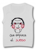 Camiseta sin mangas PAYASO JUEGO TW