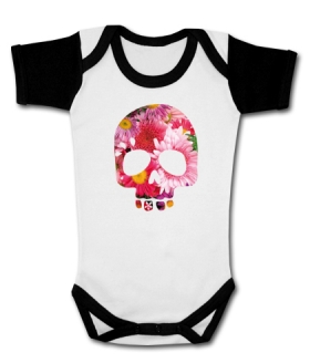Body beb&eacute; CALAVERA FLORES WWC