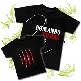 Camiseta PAPA DOMANDO FIERAS + Camiseta ARA&Ntilde;AZOS BC