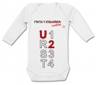 Body beb� PINTA Y CANTA WL